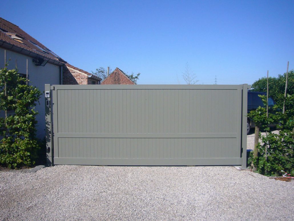 Luxus R aluminium schuifpoort 1
